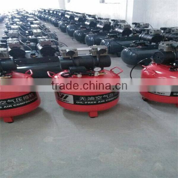 air compressor with air dryer for dental equipment and dental laboratory