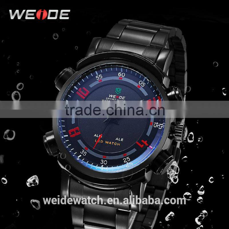 WEIDE 3atm water resistant stainless steel watch wholesale alibaba express china WH1101B-3