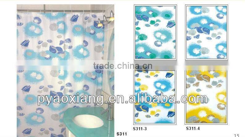 plastic bathroom curtain designs