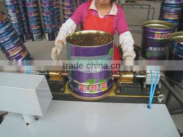 Automatic spot welder for tin can