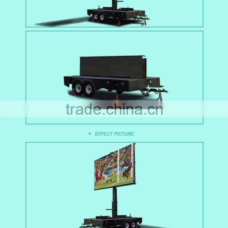 Hot Selling products mobile outdoor led display trailer