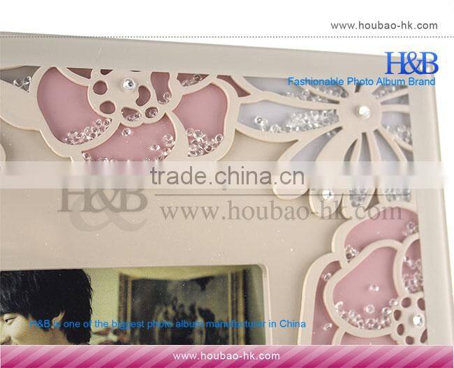 hot sales wedding album gift latest manufactures photo album heart shape photo album