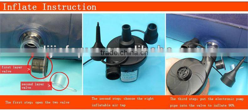 inflatable flocked mattress