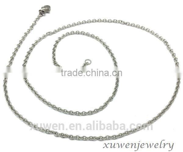 2.2mm o type italian standard stainless steel chain