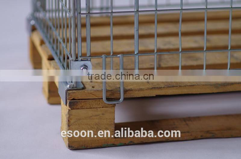 Mesh Container Type and Work Pallet stacking container