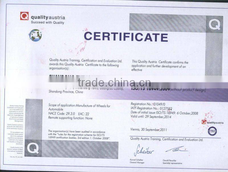 12R22.5 tyre with rim