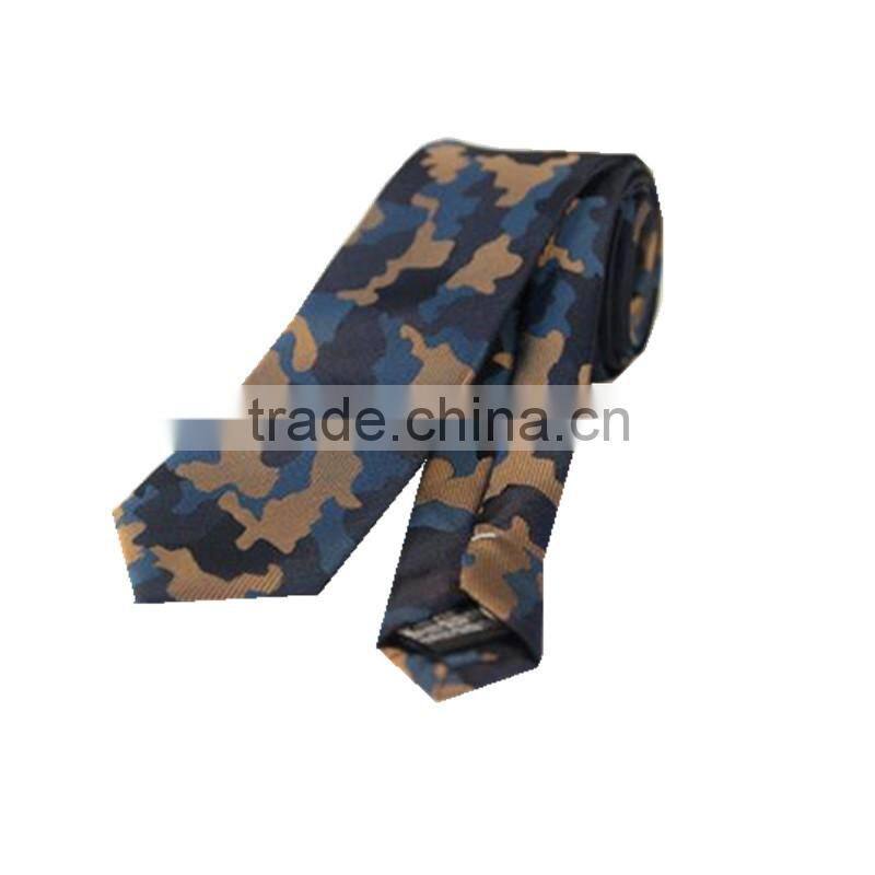 Custom Fashion Style Polyester Silk Necktie For Men's Wholesale