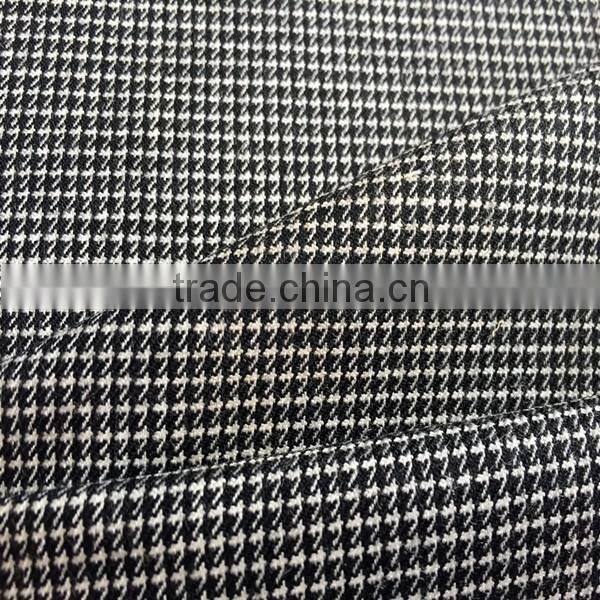 10/30/50/70 polyester blended wool houndstooth fabric for suiting and dress