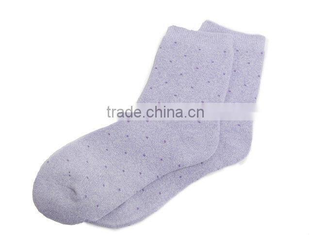 latest design hot selling casual dress socks women's terry socks