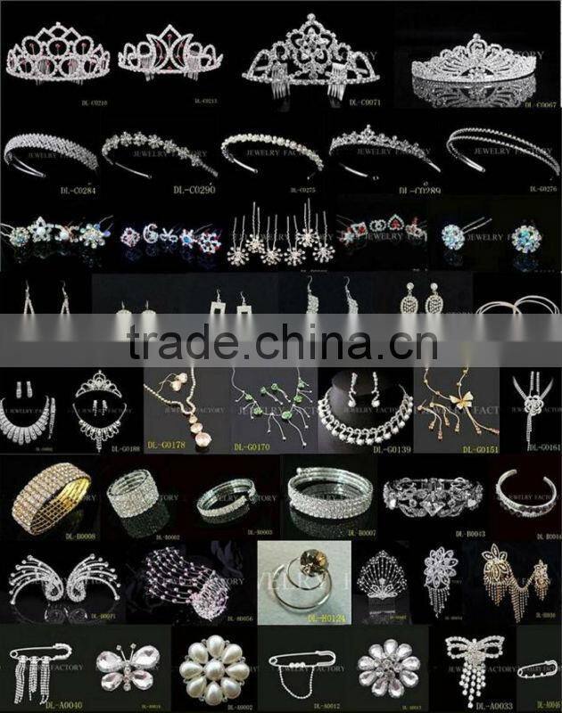 silver pink rhinestone princess sweet 16 birthday tiara