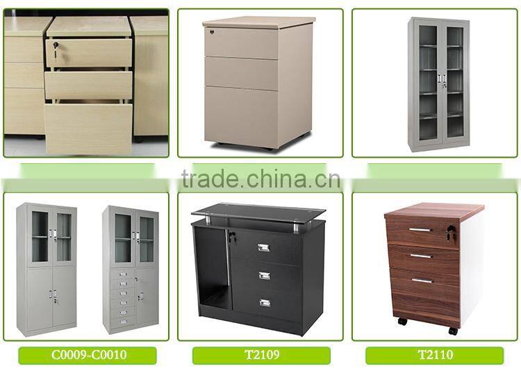 Wood drawer cabinet cheap filing cabinet 3 movable drawers cabinet
