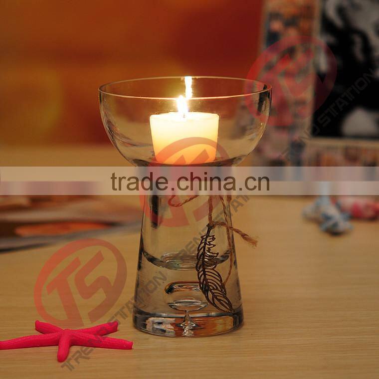 Glass Candle Stand Holder Home decoration, ornaments, home ornaments