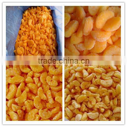 Chinese IQF Frozen orange segments sliced with good quality