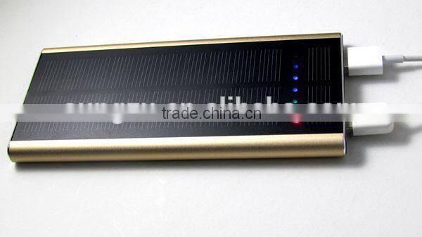 factory supply single crystal solar power bank,single crystal solar charger,single crystal solar charging mobile battery