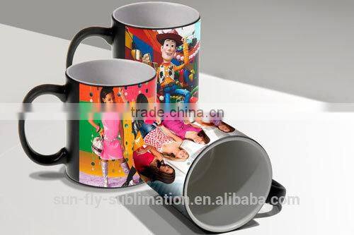 11oz. Color Changing Mug / Mat finished mug/ Colorful mug for promotion/ Color changing mug/ Mug for ADs