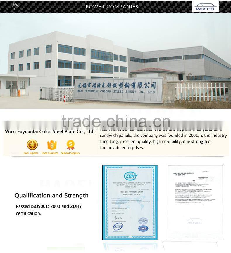 EPS Sandwich panel/EPS roof and wall panel/clean room panel