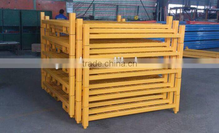 China factory customized steel material post pallet for truck tyre storage