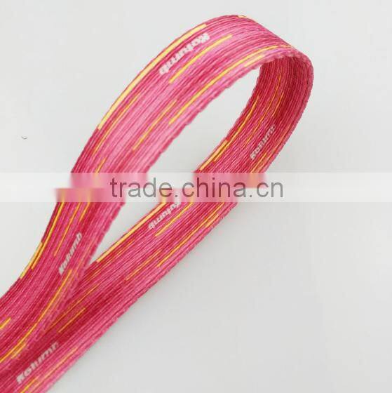 Custom made printing woven webbing nylon belt