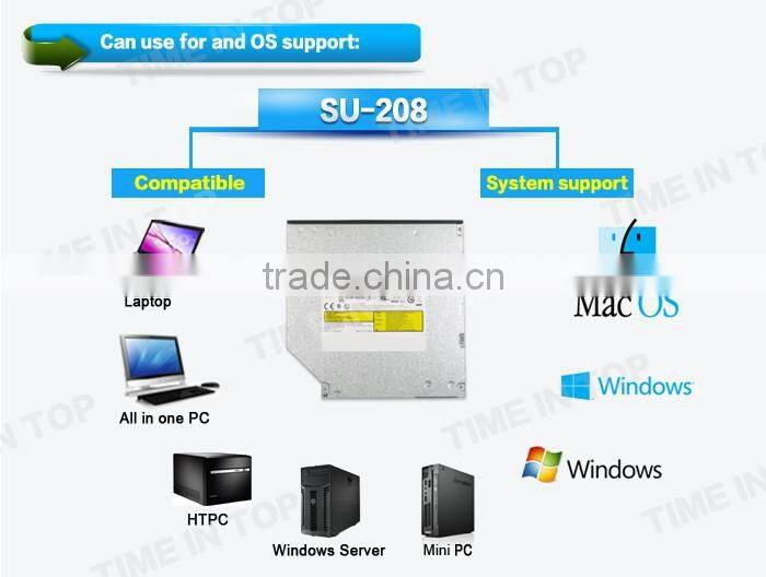 Super Multi 8X DVD RW DL Burner, Model: SU208