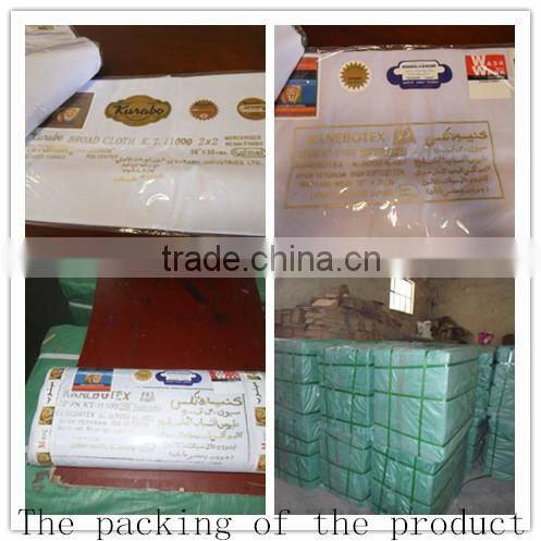 Wholesale China fabric TC 90/10 white poplin