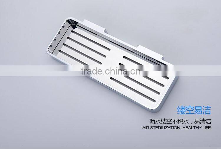 LABRAZE LE8012 triangle corner bathroom rack with chrome plating