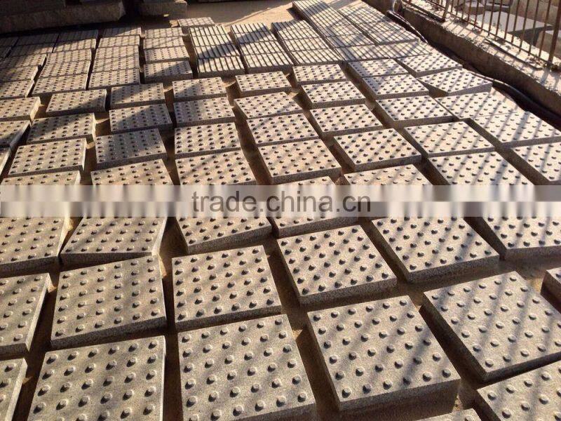 China grey granite paving stone,grey blind paving stone