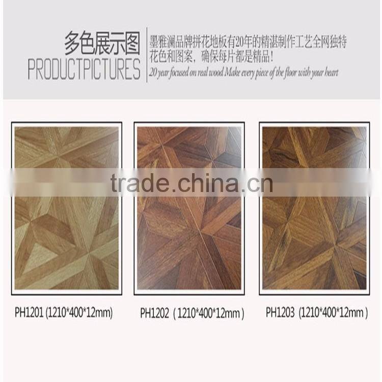 12mm wood laminate flooring HDF