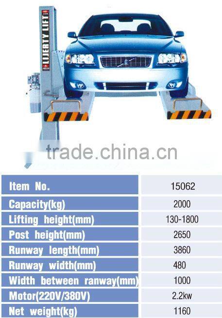 Hydraulic Single Post Lift