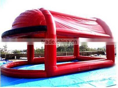 giant Inflatable water pool with canopy cover