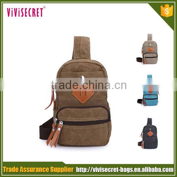 New Canvas Bag Messenger Shoulder Men Bag sport Chest Bag