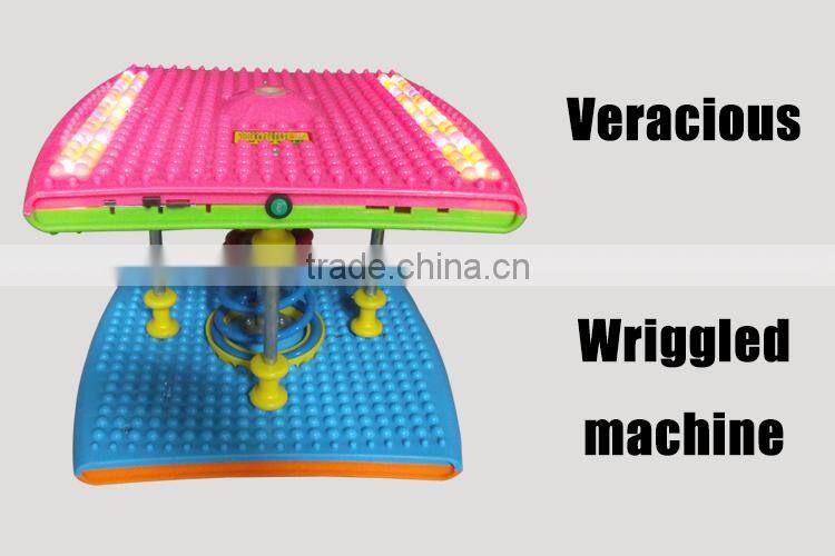 Let's go fitness!!veracious new style musical wriggled machine/dance machine/Twist waist machine made in China