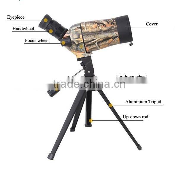20-40X50mm ED lens spotting scope