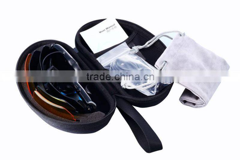 AOEOM 3 interchangeable lenses sunglass phone with bluetooth