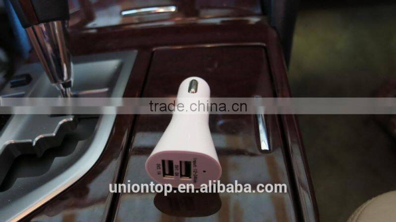 E-mark 2 port usb car mobile battery charger