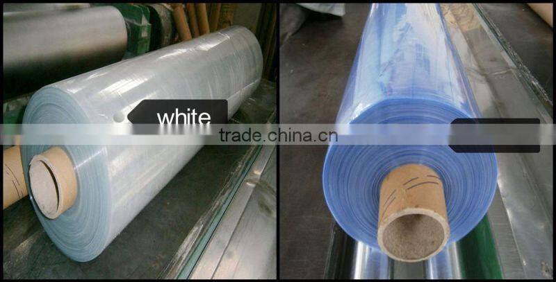Blue or White Normal Clear Pvc Film Roll