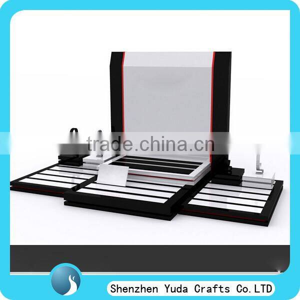 Factory price series MDF watch holder, hand made wood watch display