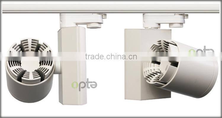 White 30w LED track light with citizen COB LED for clothing lighting