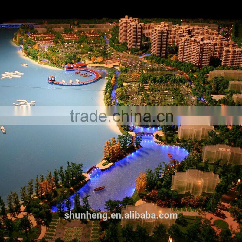 real estate house scale architectural models making service for exhibition
