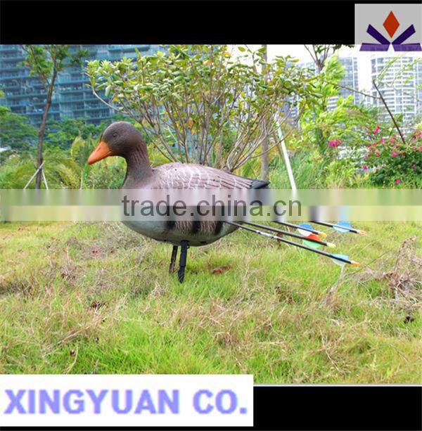 Inflatable shoot archery target goose