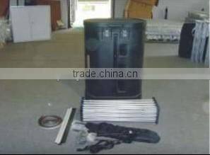 Magnetic aluminum Arc-shaped pop up camper for advertisingDisplay equipment