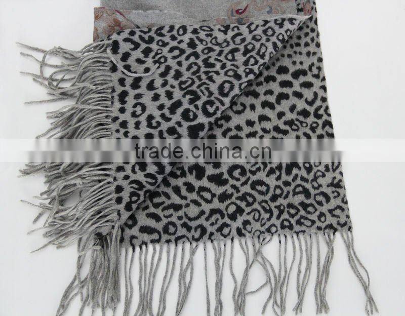 Two sides pure cashmere shawls stoles scarf