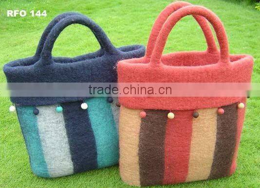 Felt ladies Handbag