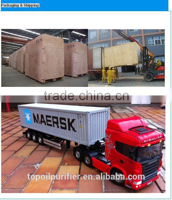 TYA-20 mineral lubrication oil purifying system, hydraulic oil cleaning demulsifier machine