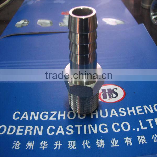 stainless steel hose nipple
