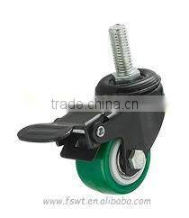 Medium Duty Roller Ball PU/PVC 1.5 Inch Solo Wheel