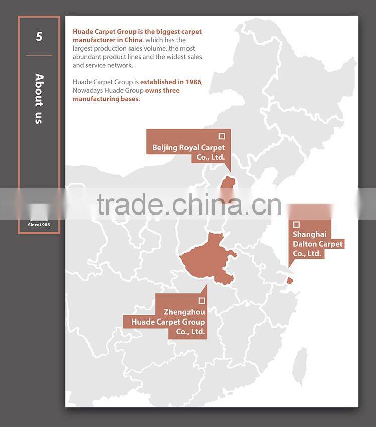 Alibaba China Supplier Charcoal or Dark Grey Nylon Tufted Carpet
