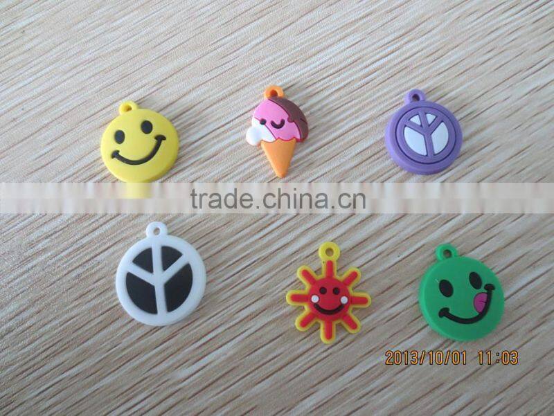 Cute Colorful Loom Charms Bands Rubber Pendant Bracelet Making DIY Crafts