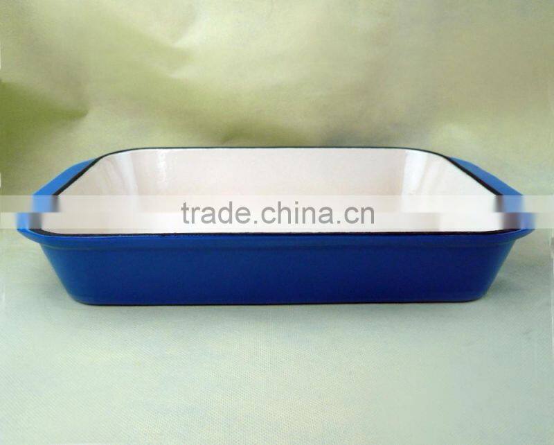 rectangular enamelled cast iron roaster pans FRS-728