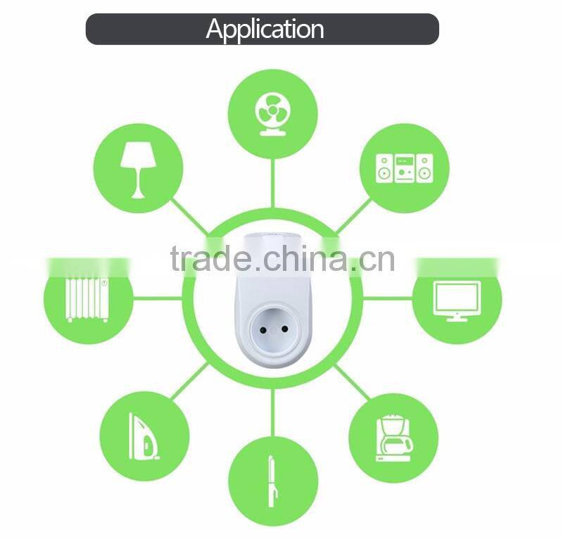 0930001 Wi-Fi Smart computer controlled power socket Outlet Plug Turn ON/OFF Electronics from Anywhere