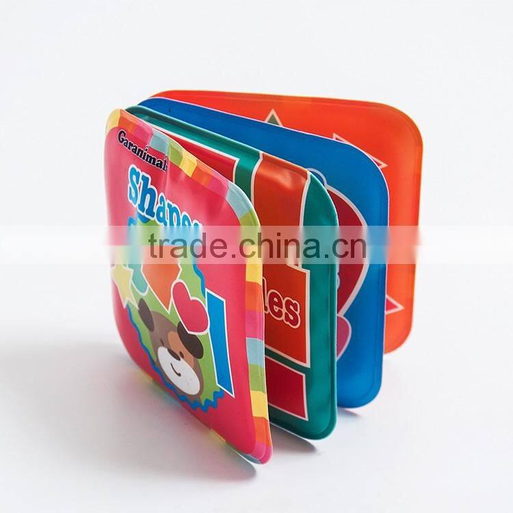 Waterproof new design popular bubble baby bath kid book